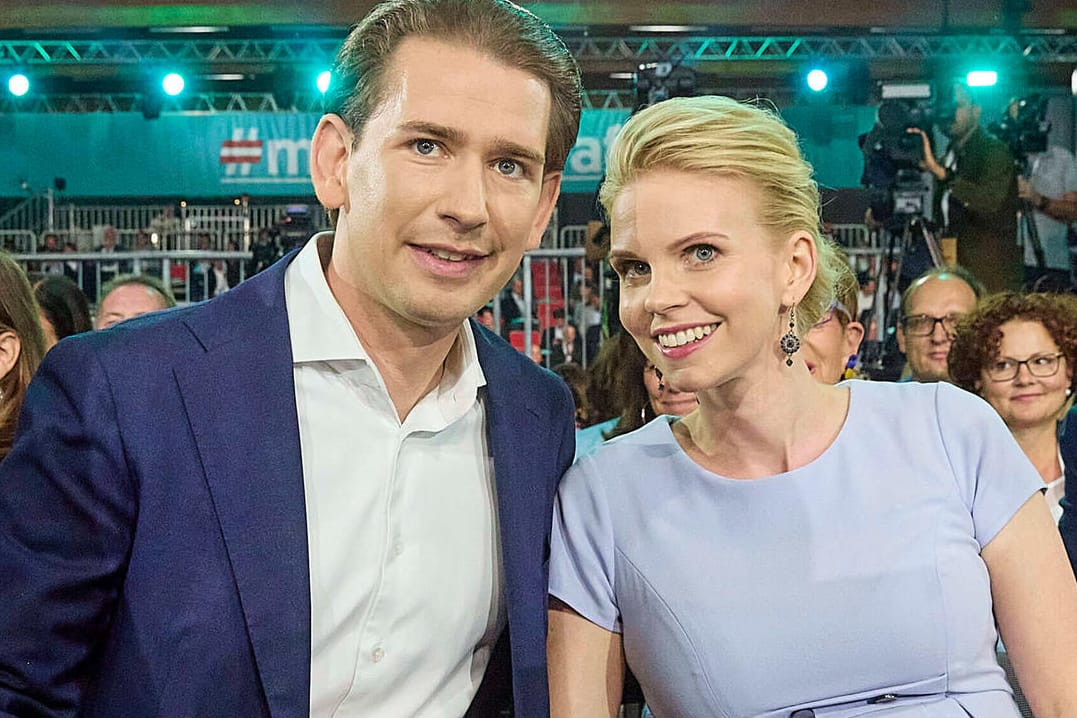 Sebastian Kurz und Susanne Thier: Die beiden sind erstmals Eltern geworden.