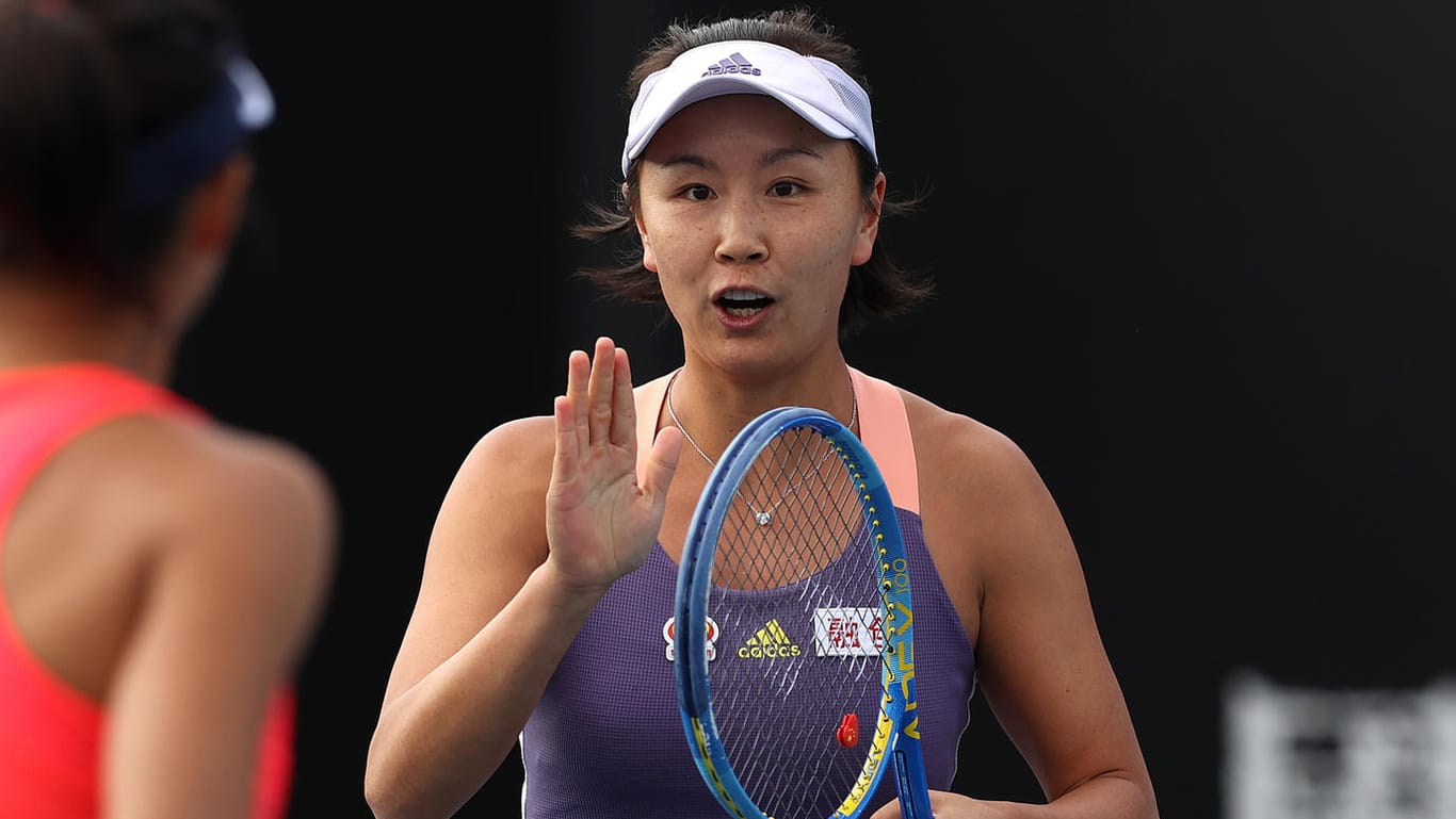 Peng Shuai: Die zwischenzeitlich verschwundene Tennisspielerin war früher mehrere Wochen Platz 1 der Doppelweltrangliste.