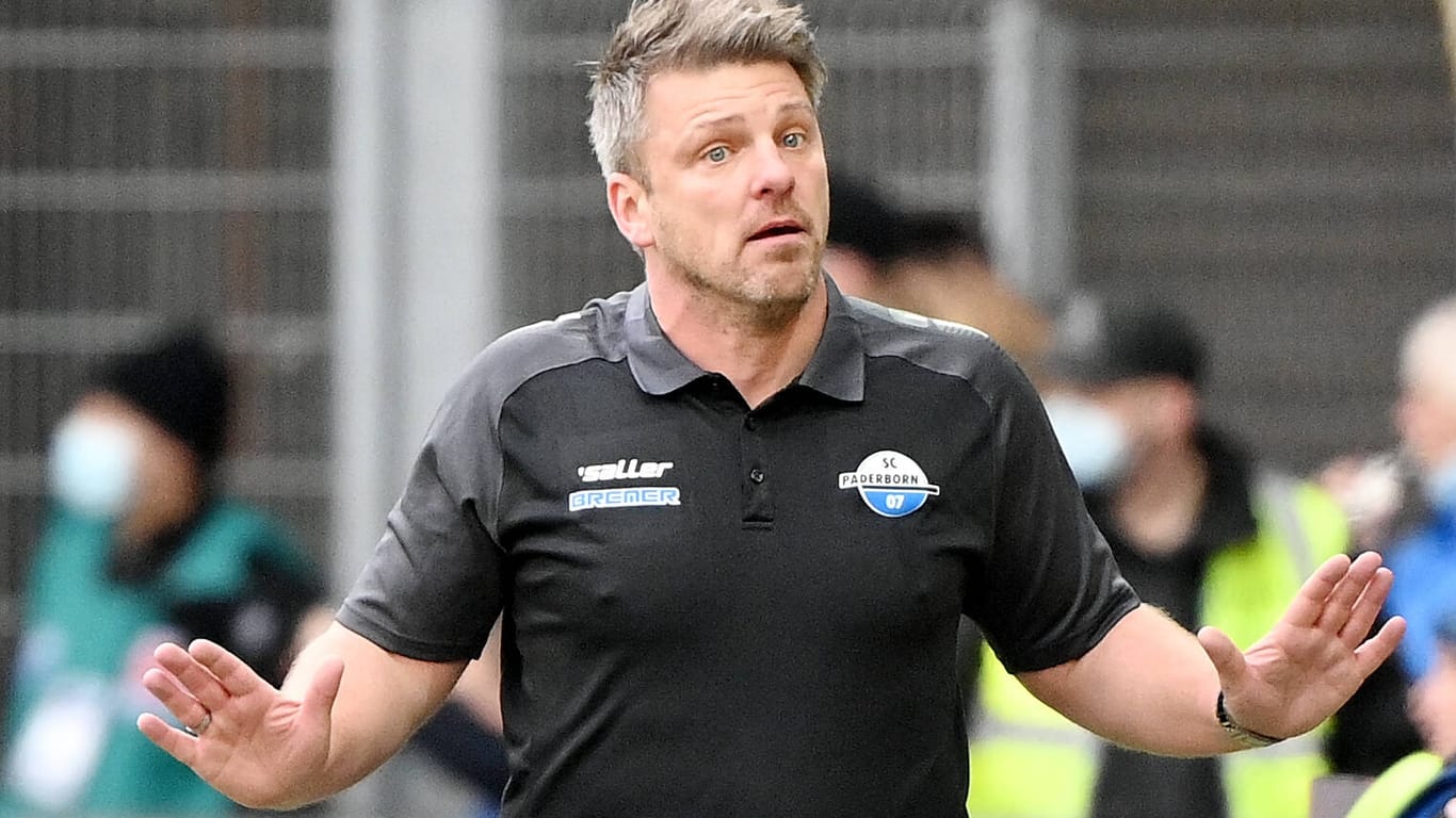 Lukas Kwasniok: Der Paderborn-Coach ist ungeimpft.