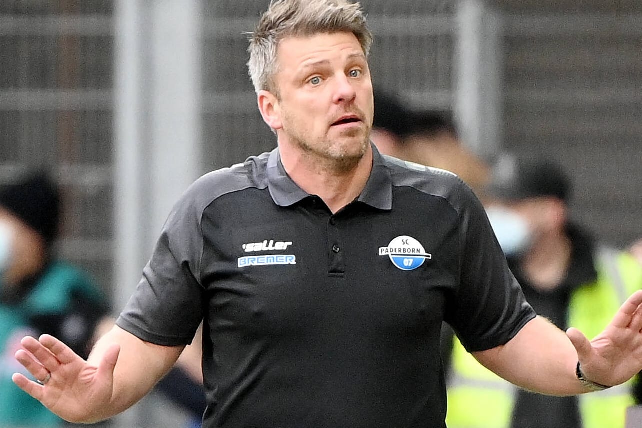 Lukas Kwasniok: Der Paderborn-Coach ist ungeimpft.