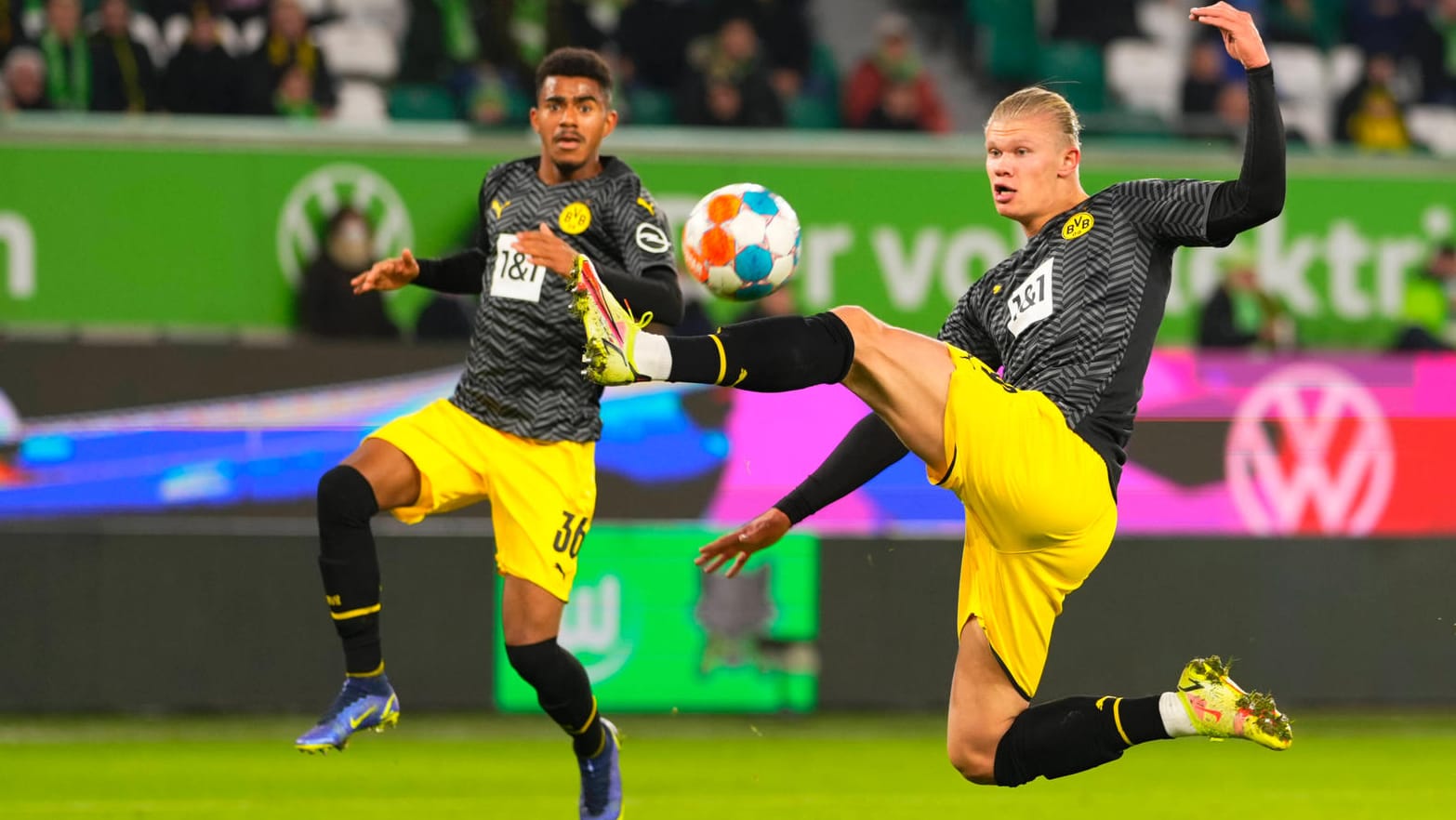 Traf nach Einwechslung zum 3:1-Endstand: Erling Haaland.