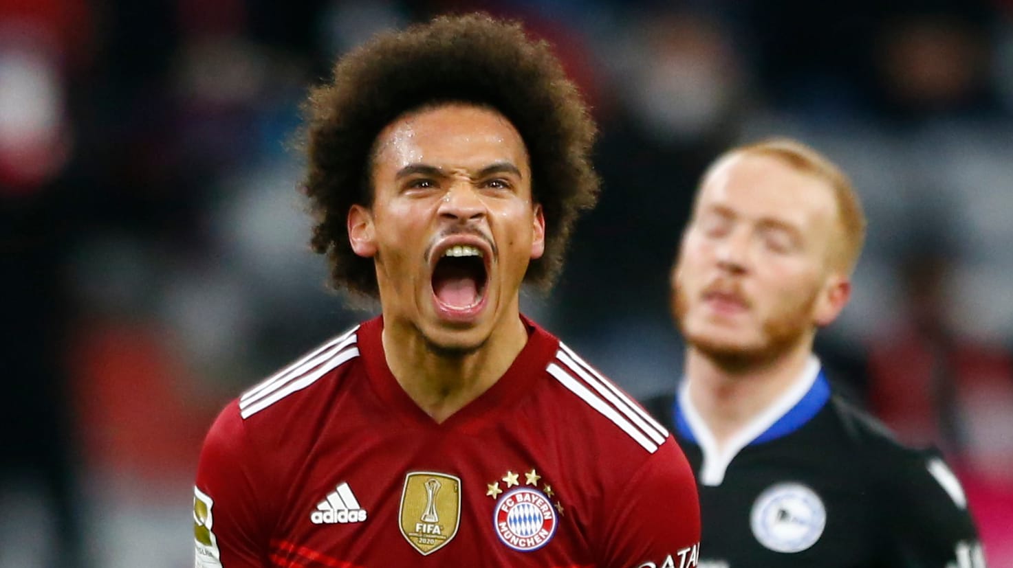 Leroy Sané: Der Flügelstürmer war der spielentscheidende Star gegen Arminia Bielefeld. Leroy Sané: Der Flügelstürmer war der spielentscheidende Star gegen Arminia Bielefeld.
