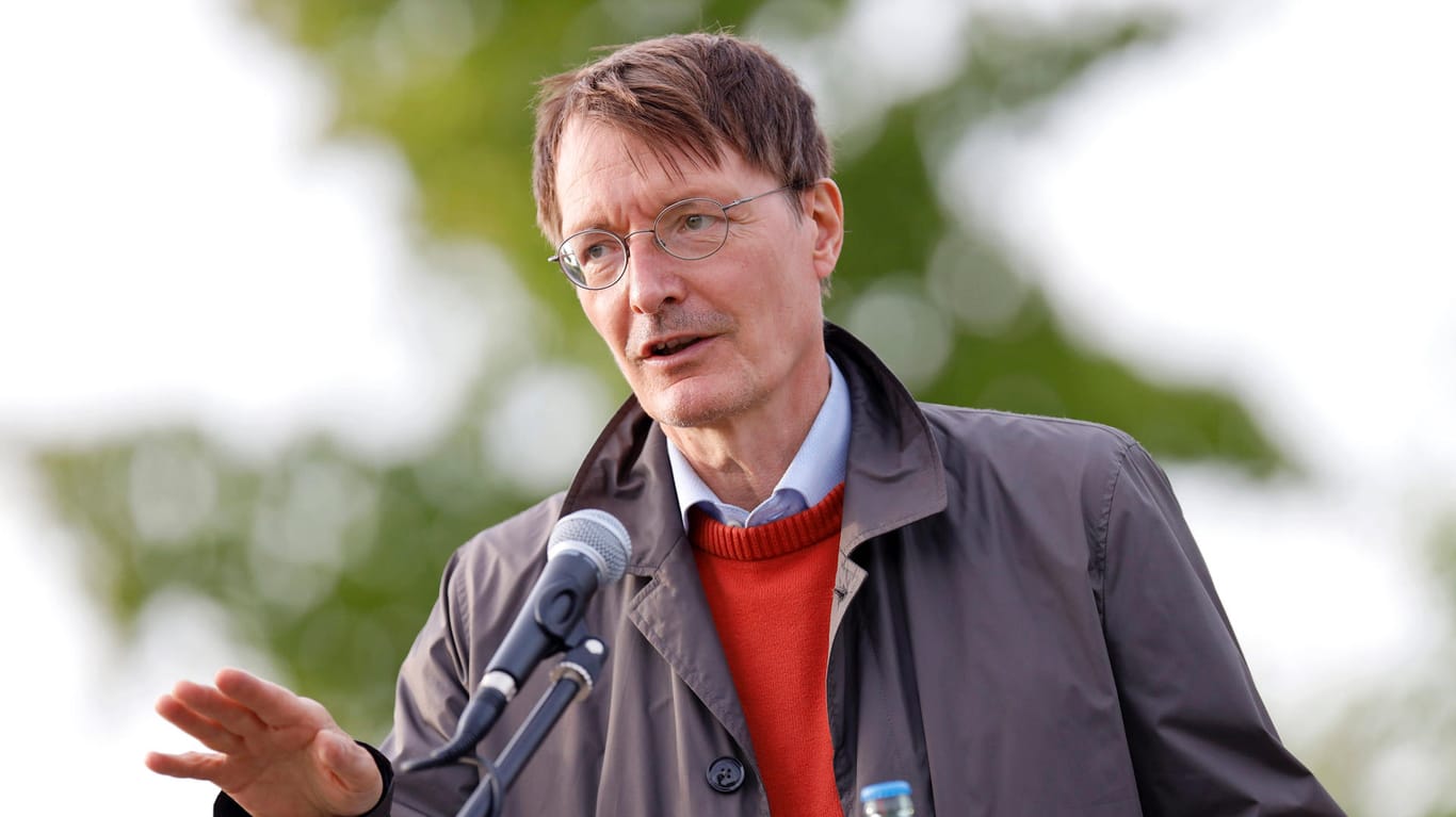 Karl Lauterbach: Der SPD-Politiker zeigte sich bereit, das Gesundheitsministerium zu führen.