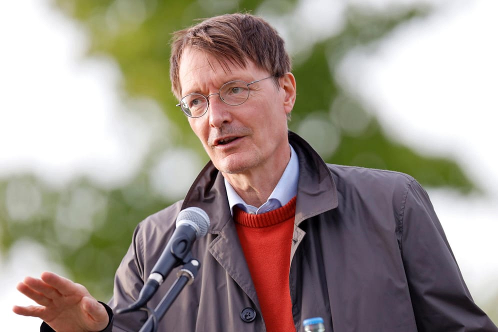 Karl Lauterbach: Der SPD-Politiker zeigte sich bereit, das Gesundheitsministerium zu führen.