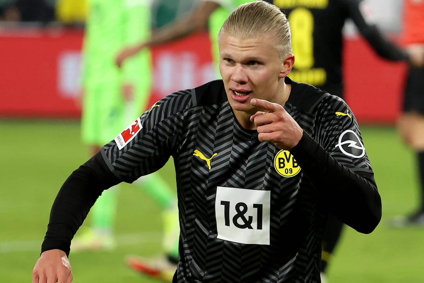 Erling Haaland: Der Stürmer trag gleich im ersten Spiel nach seiner Verletzungspause.
