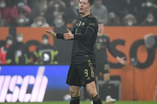 Top-Torjäger des FC Bayern München: Stürmer Robert Lewandowski.
