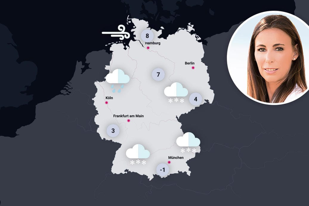 Neues Tief: Wo es ab Dienstag mit kräftigem Schneeregen und Sturmböen so richtig ungemütlich wird, erklärt Wetter-Expertin Michaela Koschak im Video.