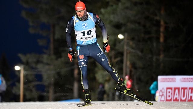 Schafft mit dem sechsten Platz die Olympia-Norm: Biathleth Philipp Nawrath.