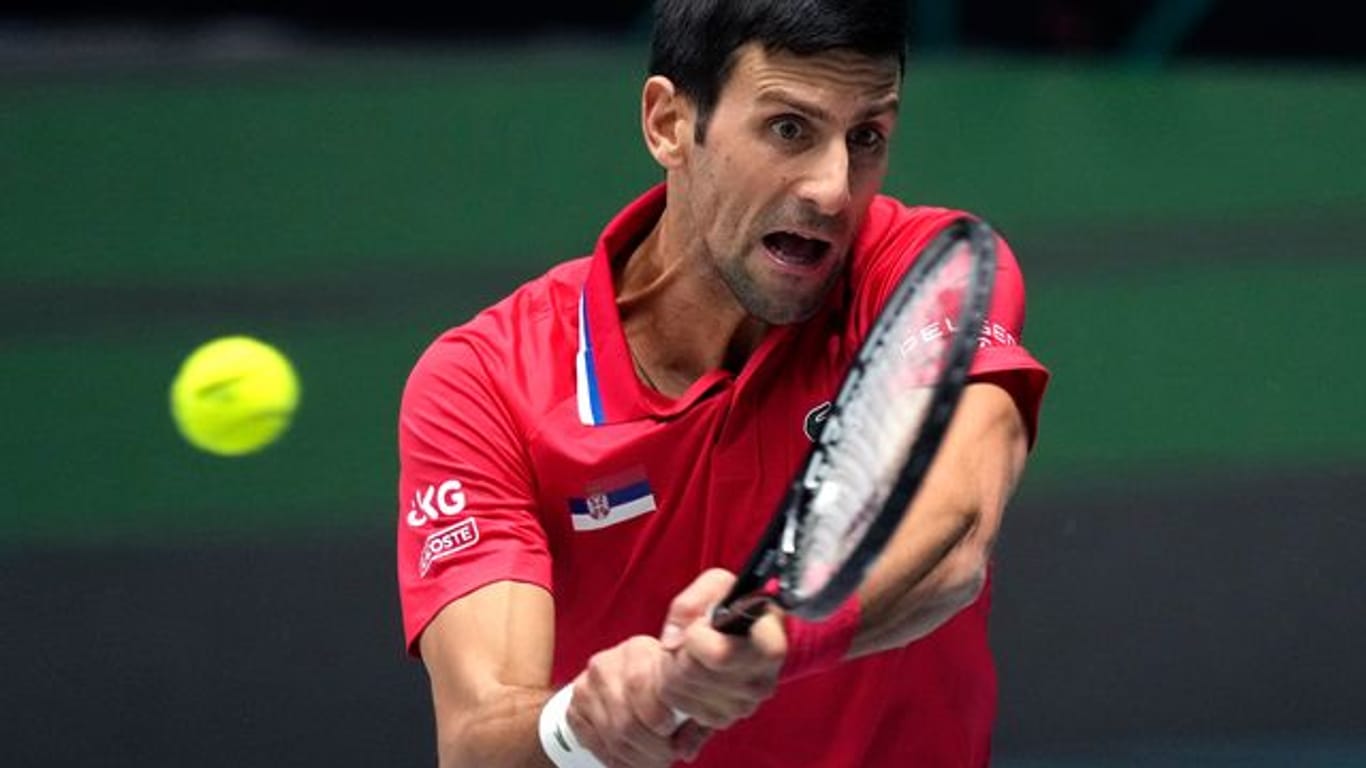 Novak Djokovic ist die Nummer eins der Tennis-Weltrangliste.