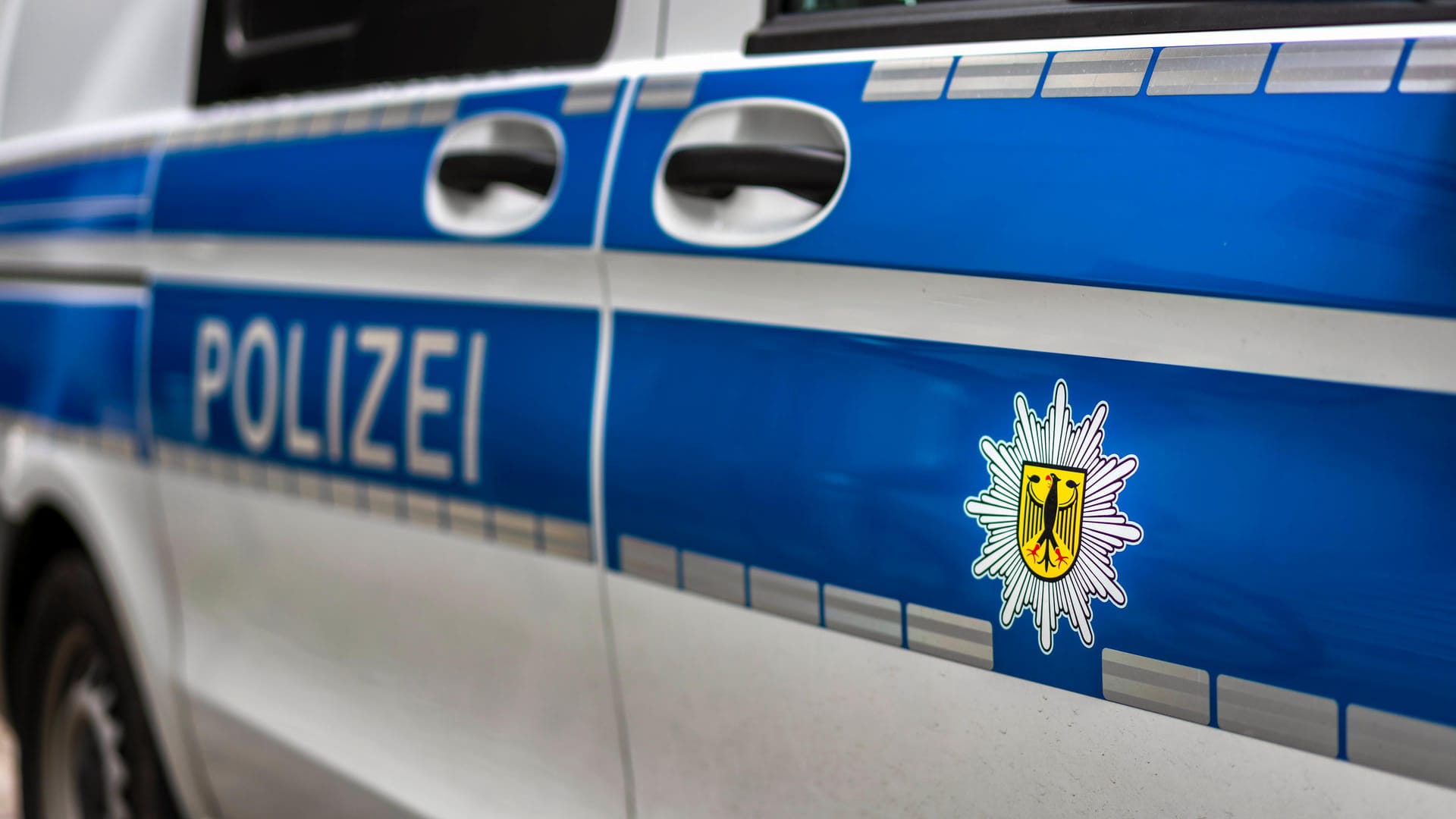 Einsatzfahrzeug der Polizei (Archivbild): Die beiden mutmaßlichen Täter konnten festgenommen werden.