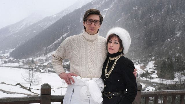 Eine verhängnisvolle Beziehung: Maurizio Gucci (Adam Driver) und Patrizia Reggiani (Lady Gaga).