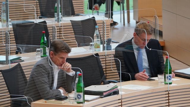 Daniel Günther im Landtag