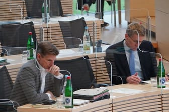 Daniel Günther im Landtag
