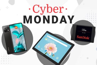 Die besten Technik-Deals am Cyber Monday mit Smartphones, SSDs und einem Tablet.