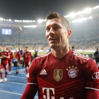 Robert Lewandowski: Der Bayern-Stürmer wird als bester Stürmer des Jahres ausgezeichnet.