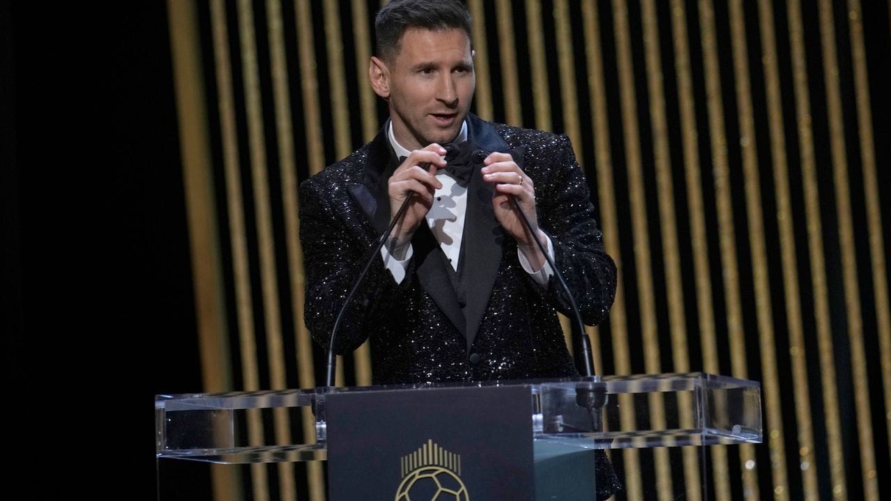Lionel Messi gewann bereits zum siebten Mal in seiner Karriere den Ballon d'Or.