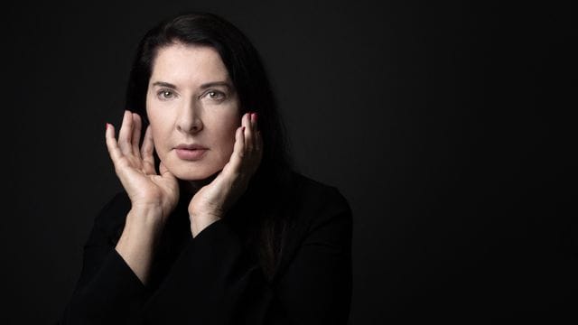 Die serbische Performancekünstlerin Marina Abramovic wird 75.