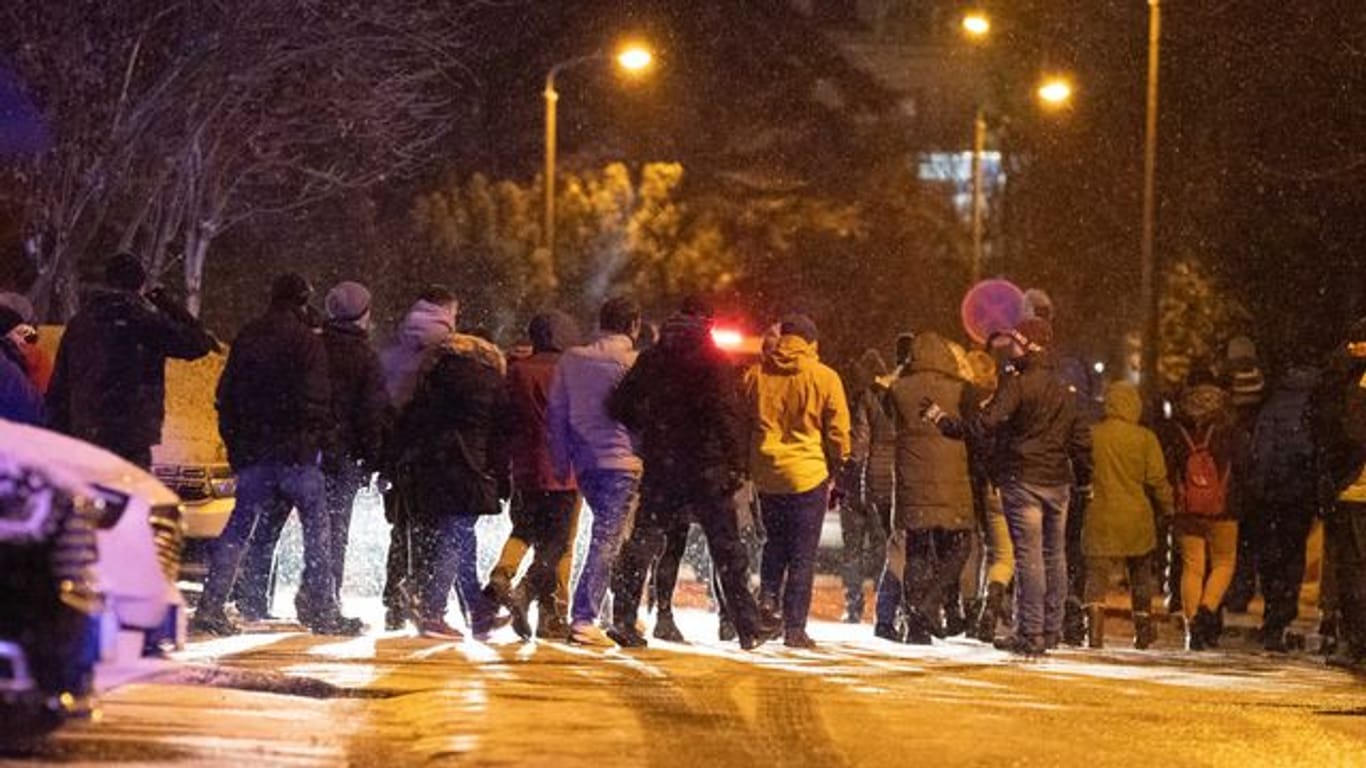 Corona-Proteste in Sachsen