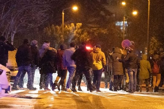 Corona-Proteste in Sachsen