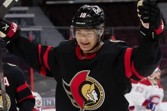 Steht bei den Ottawa Senators schon früh in der Verantwortung: Tim Stützle.