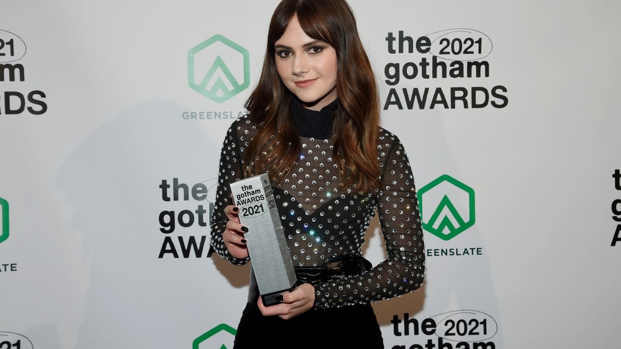 Schauspielerin Emilia Jones wurde mit dem Nachwuchspreis ausgezeichnet.