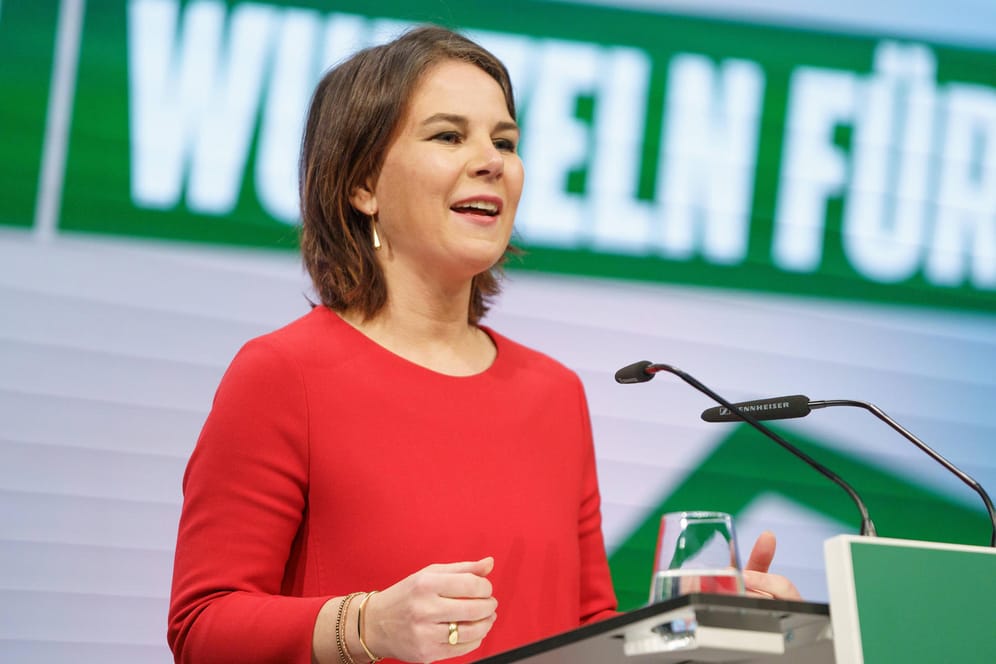 Annalena Baerbock: Die Grünen-Chefin hat mit ihrer Partei zwei Prozentpunkte dazu gewonnen.