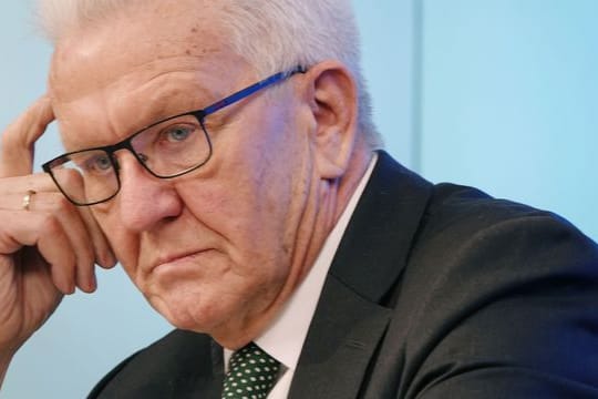 Baden-Württembergs Ministerpräsident Winfried Kretschmann (Grüne)