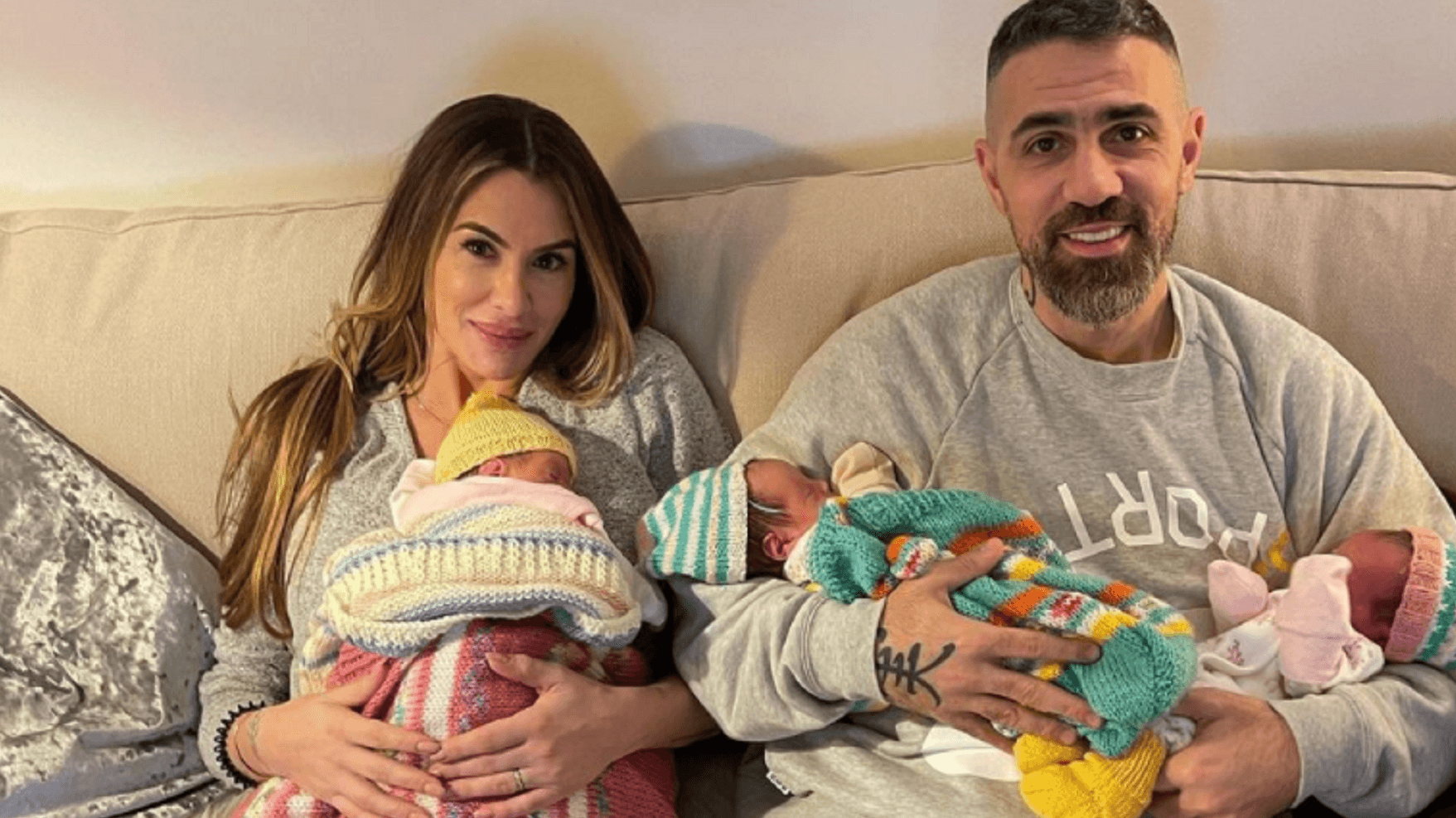 Anna-Maria Ferchichi und Bushido: Hier posieren sie mit ihren drei Töchtern. Anna-Maria Ferchichi und Bushido: Hier posieren sie mit ihren drei Töchtern.