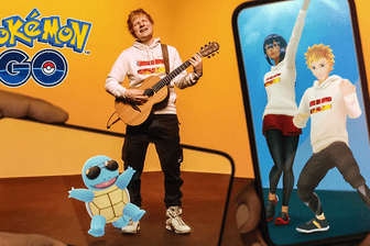 Der britische Sänger Ed Sheeran gibt in Pokémon Go ein exklusives Konzert.