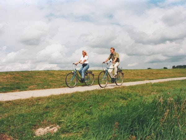 Radfahren auf Borkum (