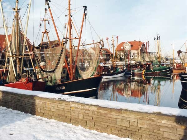 Kutterhafen im Winter (