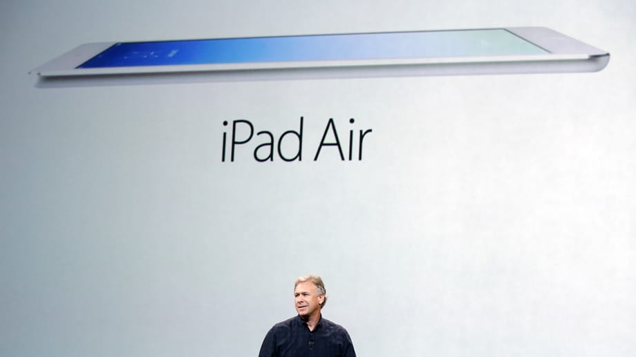Phil Schiller zeigt das iPad Air