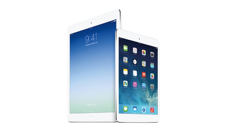 Apple iPad Air und iPad mini.