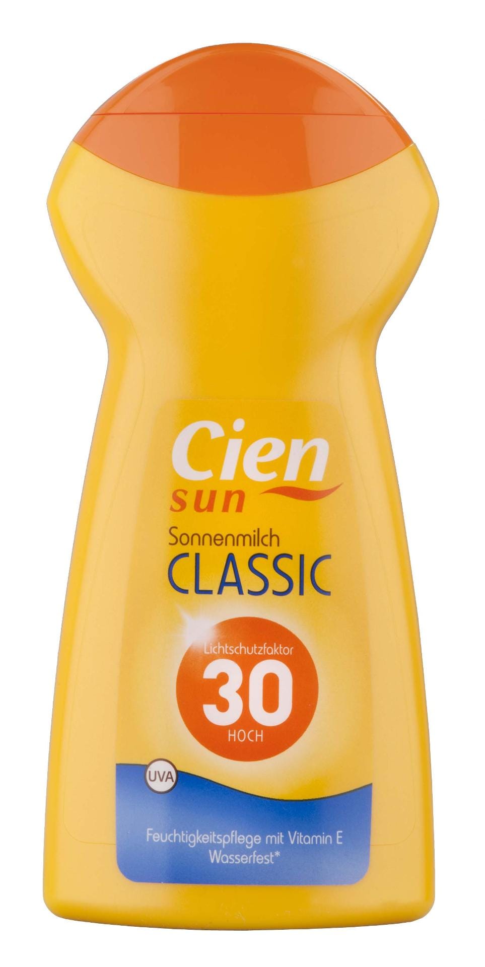 Die "Cien Sun Sonnenmilch Classic" von Lidl bietet verlässlichen UV-Schutz zu einem kleinen Preis (1,16 Euro pro 100 Milliliter). Das Urteil der Tester lautet "Gut" (Note 1,6).