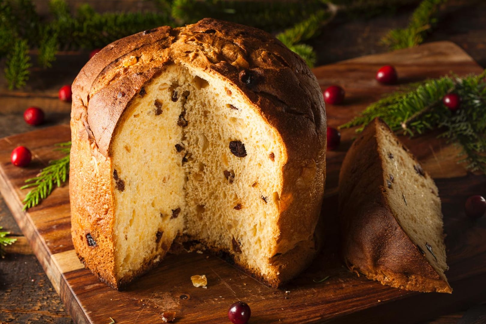 Panettone: Der Kuchen ist die italienische Variante des Christstollens.