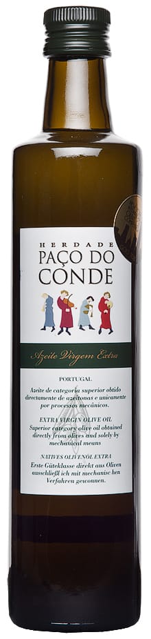 "Mangelhaft" wegen Mineralöl-Belastung für das Produkt aus Portugal:"Herdade Paço do Conde Portugal Natives Olivenöl extra" (Preis 12,50 Euro pro Liter).