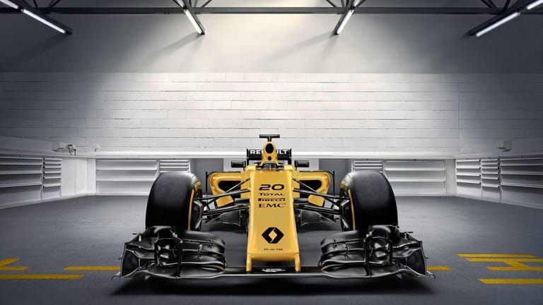 Ein Prototyp war schon zu sehnen: Kurz vor dem Saisonstart in Melbourne hat nun auch Renault sein neues Auto in der finalen Version präsentiert.