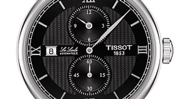 Top-Uhren auf der Baselworld 2016: Ein interessantes Modell kommt von Tissot. In Anlehnung an Regulator-Uhren werden die Stunden und Sekunden in der Mitte angezeigt. Der große Zeiger ist für die Darstellung der Minuten zuständig. Die Uhr kostet weniger als 1000 Euro.