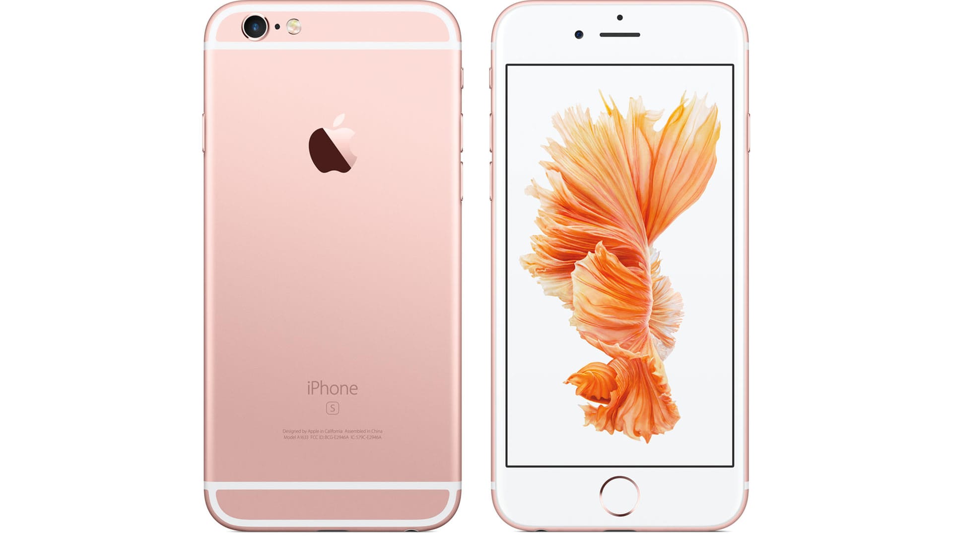 Das Apple iPhone 6s hat ein 4,7"-Display. Die Form ist noch handlich schmal, weil die Ränder nur ober- und unterhalb des Bildschirms breit ausfallen.