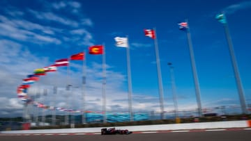 Blauer Himmel, angenehme Temperaturen: Die Formel-1-Piloten hatten beim freien Training beste Bedingungen.