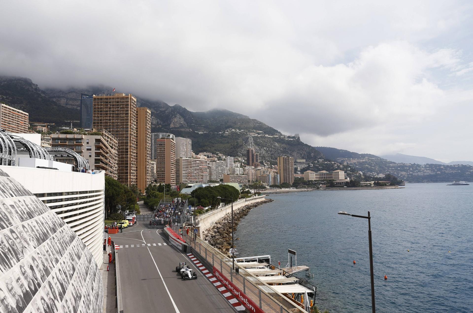 Was für ein Ausblick auf die Formel-1-Strecke in Monaco.