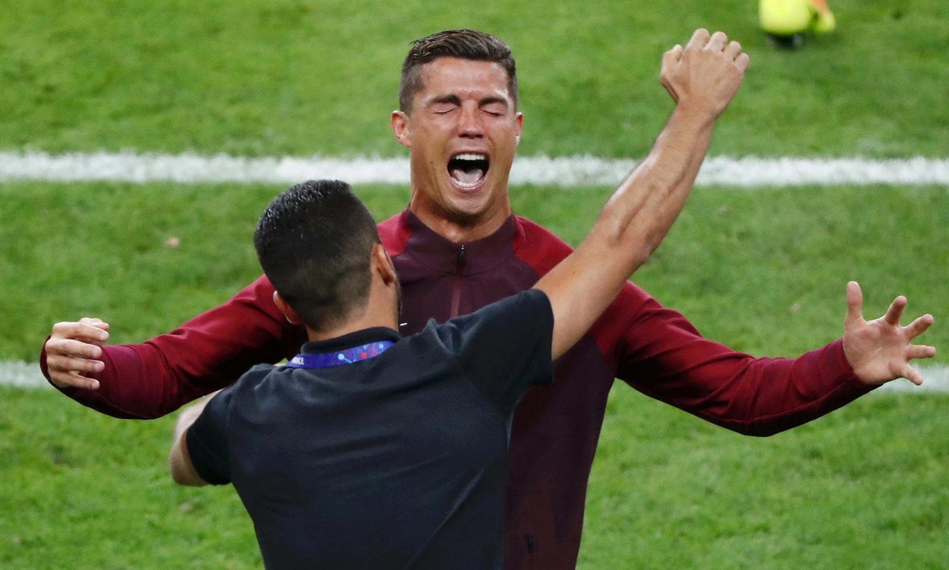 Dann doch noch Jubel: Ronaldos Traum vom EM-Titel ging in Erfüllung.