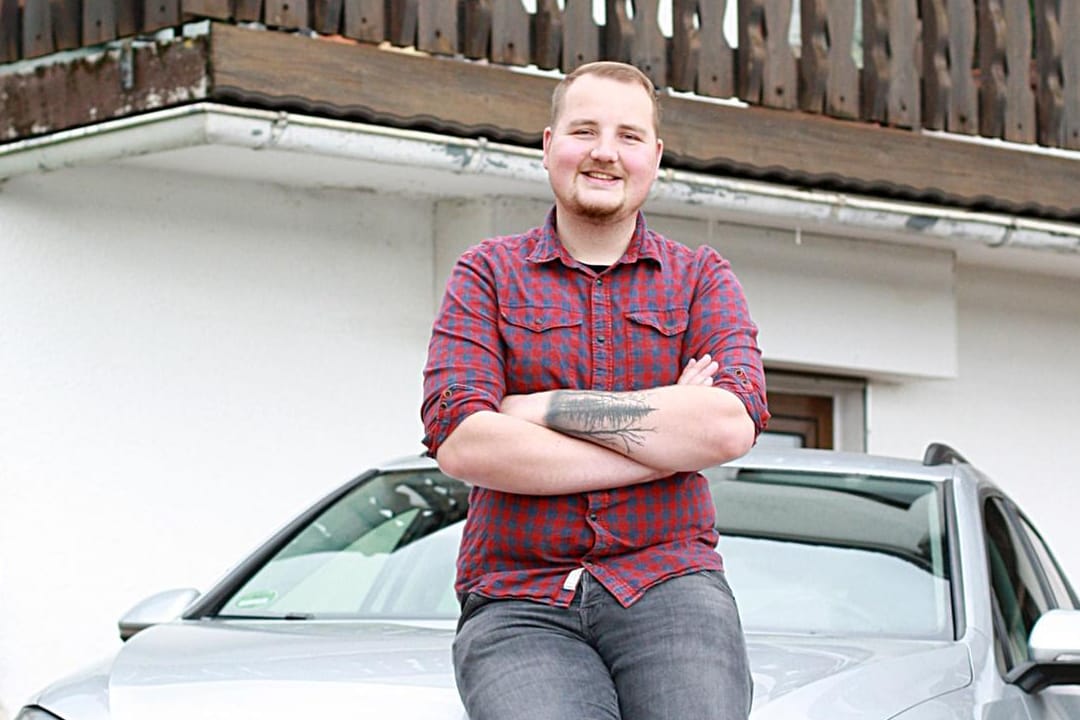 Dominic Schiffer: "Das Grundeinkommen hat mir eine neue Welt erschlossen." Dominic Schiffer: "Das Grundeinkommen hat mir eine neue Welt erschlossen."
