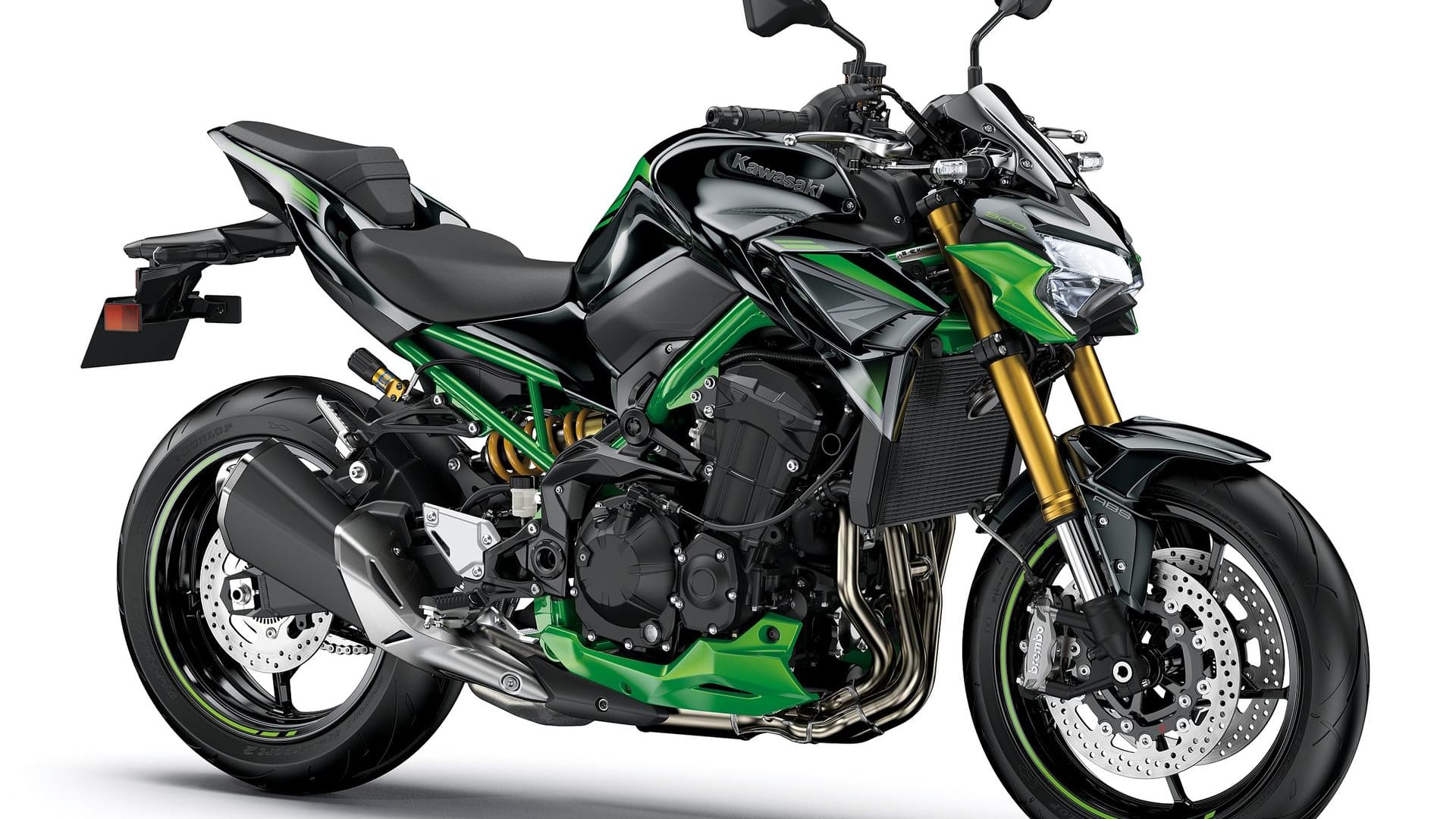 Zum Modelljahr 2022 hat Kawasaki das Modellangebot der Hyper-Naked Z900 um eine SE-Version erweitert.