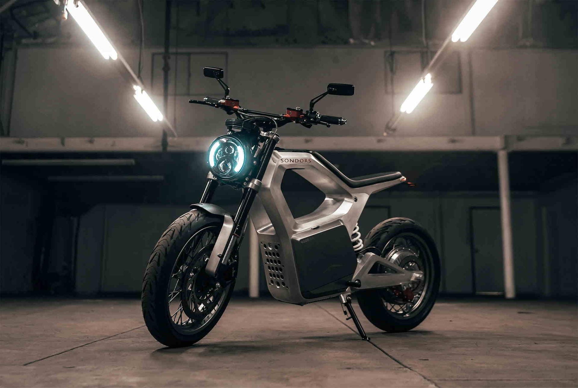 Die US-Firma Sondors will ihr E-Motorrad Metacycle auch in Deutschland anbieten.