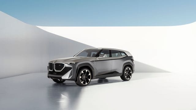 BMW Concept XM: Der als Plug-in-Hybrid soll für eine Systemleistung von 750 PS parat stellen soll.