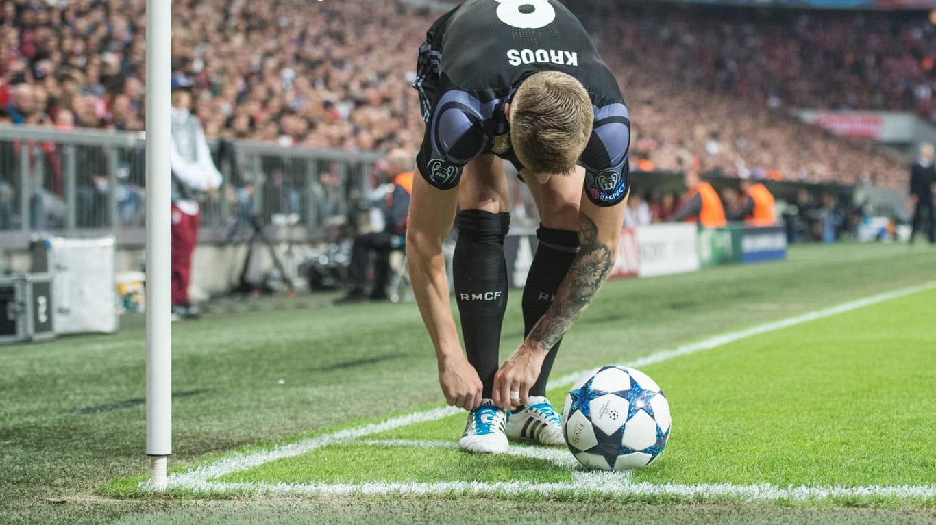 Real-Star Toni Kroos setzt bei seinen Fußballschuhen auf Kontinuität.