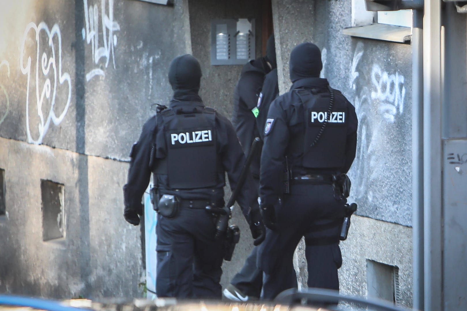 Razzia: In neun Bundesländern war die Polizei im Rahmen einer europaweiten Aktion gegen Menschenhandel im Einsatz (Symbolfoto):