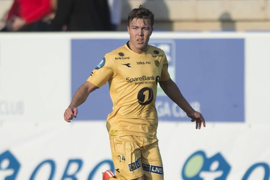 Fredrik Björkan: Der Linksverteidiger ist mit Bodö/Glimt norwegischer Meister geworden.