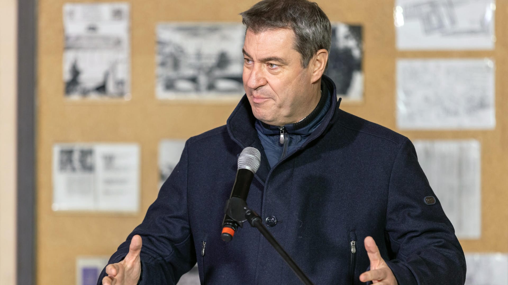 Markus Söder, Ministerpräsident von Bayern: Die Eröffnung nahm er zum Anlass, erneut eine mögliche Impfpflicht zu thematisieren. Markus Söder, Ministerpräsident von Bayern: Die Eröffnung nahm er zum Anlass, erneut eine mögliche Impfpflicht zu thematisieren.